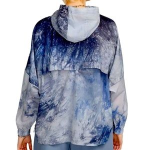 Nike Sportswear Woven Wave Dye Pullover Jacket windbreaker
